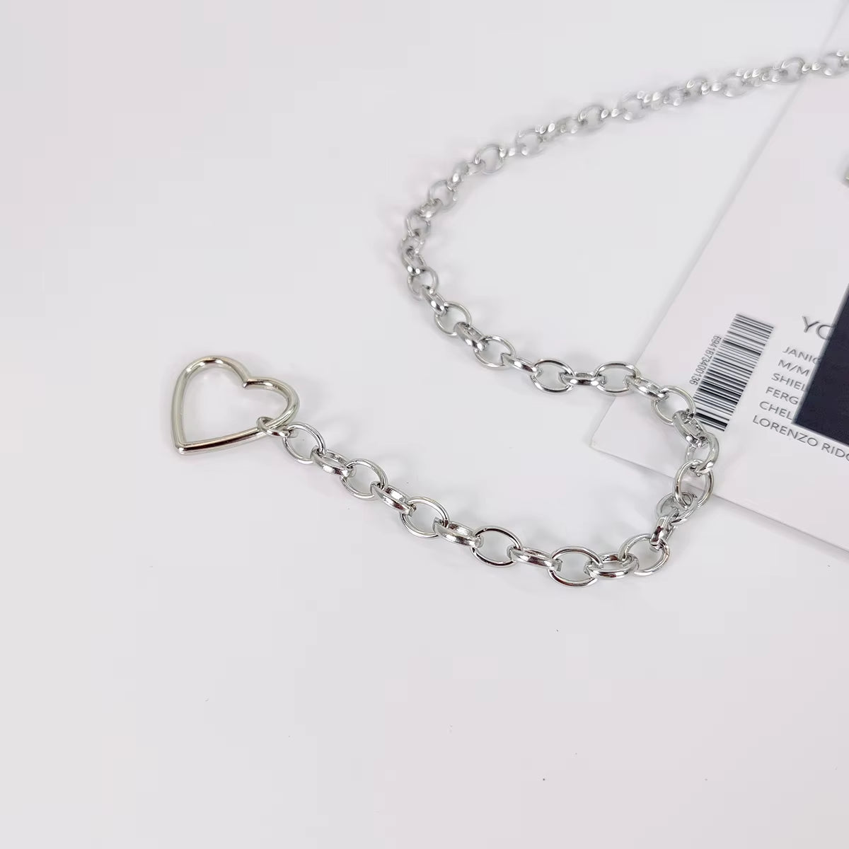 Women Fashion Heart Shaped Metal Waist Chain Belt Waistband Accessories